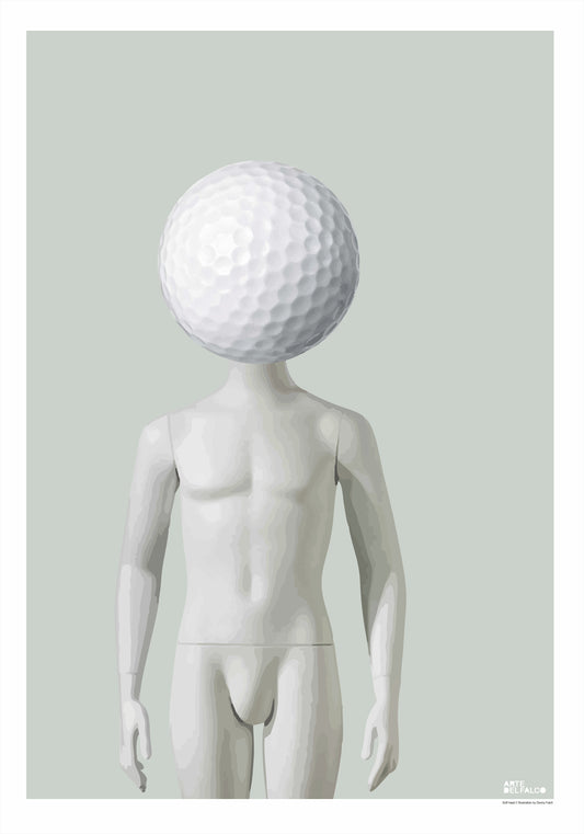 Mannequin golfball